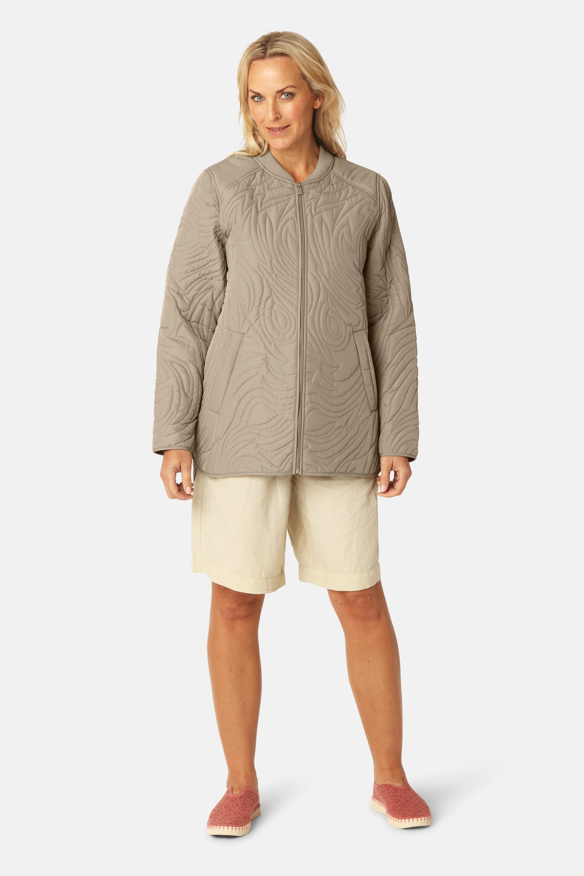 Chaqueta Acolchada Corta - Coriander